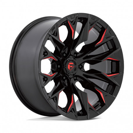 ALU disky Fuel Fuel D823 FLAME disk 20x10 8x165.1 125.1 ET-18, Gloss black | race-shop.sk