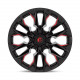 ALU disky Fuel Fuel D823 FLAME disk 20x10 8x165.1 125.1 ET-18, Gloss black | race-shop.sk