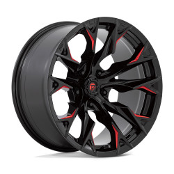 Fuel D823 FLAME disk 20x10 5x139.7 78.1 ET-18, Gloss black