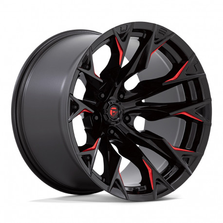 ALU disky Fuel Fuel D823 FLAME disk 20x12 5x127 71.5 ET-44, Gloss black | race-shop.sk