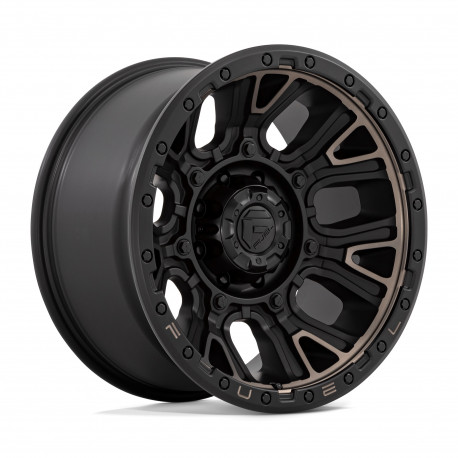 ALU disky Fuel Fuel D824 TRACTION disk 20x10 8x170 125.1 ET-18, Matte black | race-shop.sk