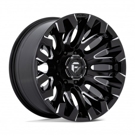 ALU disky Fuel Fuel D828 QUAKE disk 20x10 8x170 125.1 ET-18, Gloss black | race-shop.sk