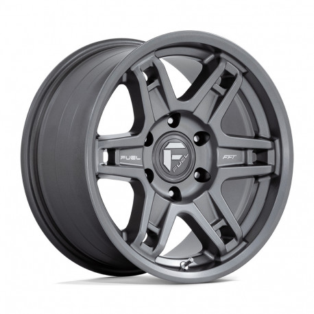 ALU disky Fuel Fuel D838 SLAYER disk 18x8.5 5x127 71.5 ET1, Matte gunmetal | race-shop.sk