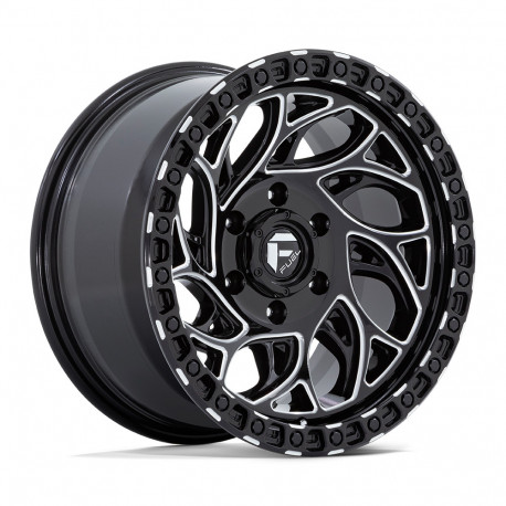 ALU disky Fuel Fuel D840 RUNNER OR disk 17x9 5x150 110.1 ET1, Gloss black | race-shop.sk