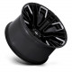 ALU disky Fuel Fuel D849 REBAR disk 22x12 6x139.7 106.1 ET-44, Gloss black | race-shop.sk