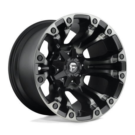ALU disky Fuel Fuel D851 VAPOR disk 18x9 5x139.7/5x150 110.1 ET1, Matte black | race-shop.sk