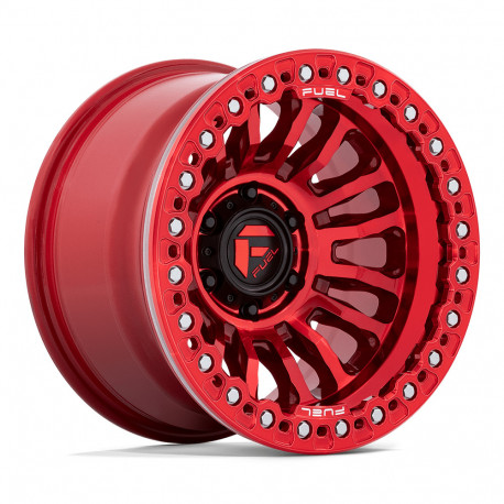 ALU disky Fuel Fuel FC125 RINCON BEADLOCK disk 20x10 5x127 71.5 ET-48, Candy red | race-shop.sk