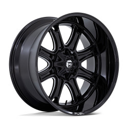 Fuel DARKSTAR disk 24x12 5x114.3/5x127 78.1 ET-44, Gloss black