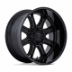ALU disky Fuel Fuel DARKSTAR disk 24x12 5x127/5x135 87.1 ET-44, Matte black | race-shop.sk