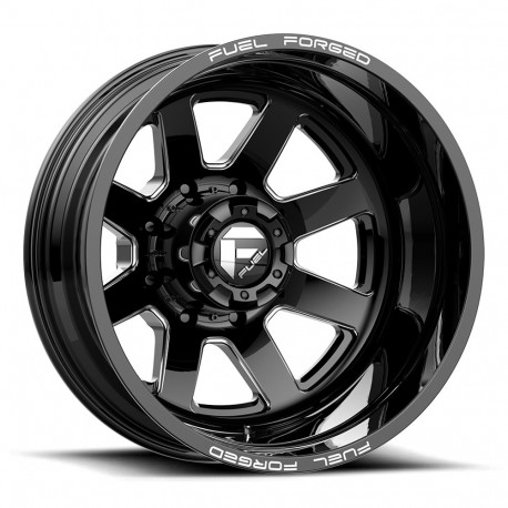ALU disky Fuel Fuel Mono DE09 FF09D disk 20x8.25 8x200 142 ET-202, Matte black | race-shop.sk