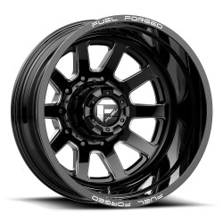 Fuel Mono DE09 FF09D disk 20x8.25 10x225 170.1 ET-202, Matte black