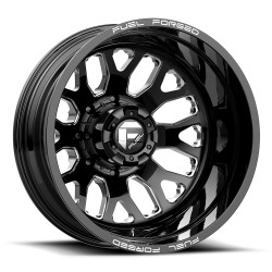 Fuel Mono DE19 FF19D disk 22x8.25 8x165.1 121.5 ET-265, Gloss black