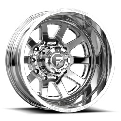 Fuel Mono DE09 FF09D disk 24x8.25 10x225 170.1 ET-225, Silver