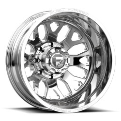 Fuel Mono DE19 FF19D disk 24x8.25 8x165.1 121.5 ET-240, Silver