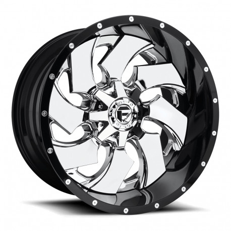 ALU disky Fuel Fuel D240 CLEAVER disk 20x9 6x135/6x139.7 106.1 ET20, Chrome | race-shop.sk