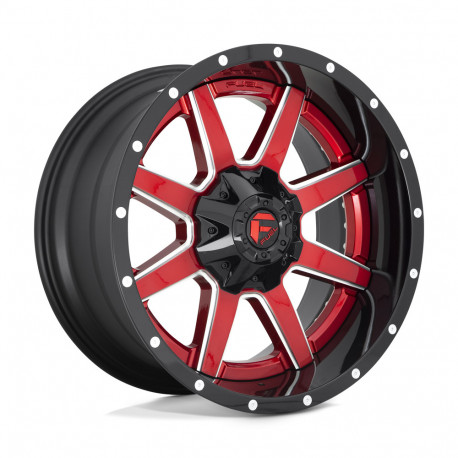 ALU disky Fuel Fuel D250 MAVERICK disk 20x10 8x170 125.1 ET-19, Gloss red | race-shop.sk