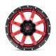 ALU disky Fuel Fuel D250 MAVERICK disk 20x10 8x165.1 125.1 ET-19, Gloss red | race-shop.sk