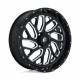 ALU disky Fuel Fuel UTV D581 TRITON disk 22x7 4x156 132 ET13, Gloss black | race-shop.sk