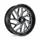 ALU disky Fuel Fuel UTV D581 TRITON disk 24x7 4x156 132 ET13, Gloss black | race-shop.sk