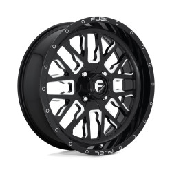 Fuel UTV D611 STROKE disk 20x7 4x137 110.1 ET13, Gloss black