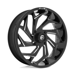Fuel UTV D753 REACTION disk 22x7 4x156 132 ET13, Gloss black
