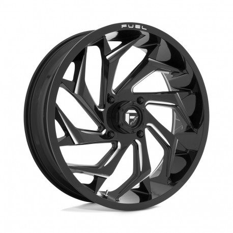 ALU disky Fuel Fuel UTV D753 REACTION disk 24x7 4x137 110.1 ET13, Gloss black | race-shop.sk