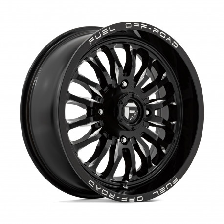 ALU disky Fuel Fuel UTV D821 ARC UTV disk 20x7 4x137 110.1 ET13, Gloss black | race-shop.sk