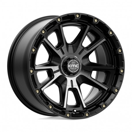 ALU disky KMC KMC KM100 SYNC disk 17x9 5x127/5x139.7 78.1 ET0, Satin black | race-shop.sk