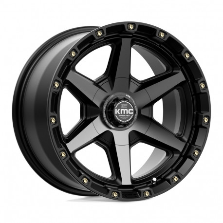 ALU disky KMC KMC KM101 TEMPO disk 20x9 6x135/6x139.7 106.1 ET0, Satin black | race-shop.sk