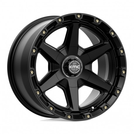 ALU disky KMC KMC KM101 TEMPO disk 17x9 5x127/5x139.7 78.1 ET0, Satin black | race-shop.sk