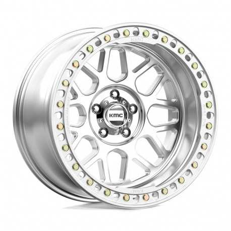 ALU disky KMC KMC KM235 GRENADE CRAWL BEADLOCK disk 20x10 5x127 71.5 ET-48, Silver | race-shop.sk