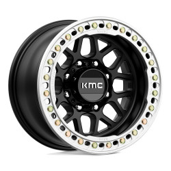 KMC KM235 GRENADE CRAWL BEADLOCK disk 17x9 8x165.1 125.1 ET-38, Satin black