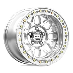KMC KM235 GRENADE CRAWL BEADLOCK disk 18x9 8x165.1 125.1 ET10, Silver