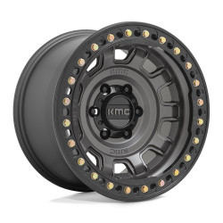 KMC KM236 TANK BEADLOCK disk 17x9 6x139.7 108 ET-38, Anthracite