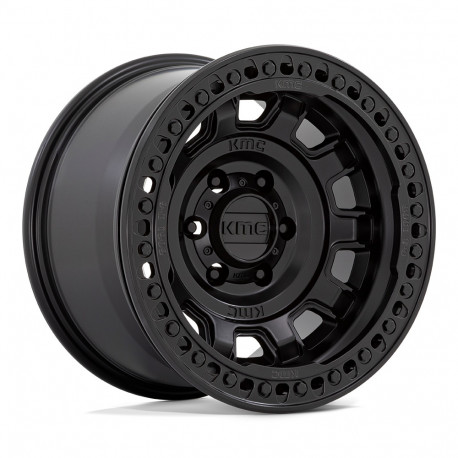ALU disky KMC KMC KM236 TANK BEADLOCK disk 17x9 6x139.7 108 ET-15, Satin black | race-shop.sk