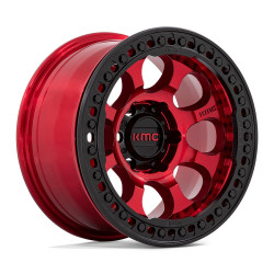 KMC KM237 RIOT BEADLOCK disk 17x8.5 6x135 87.1 ET0, Candy red