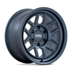 KMC KM446 MESA FORGED MONOBLOCK disk 17x8.5 6x139.7 106.1 ET-10, Metallic blue