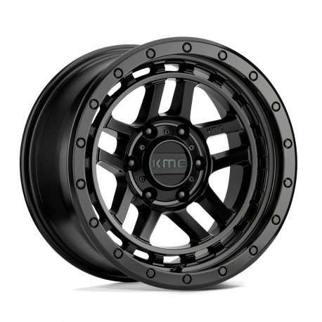 ALU disky KMC KMC KM540 RECON disk 17x8.5 6x139.7 106.1 ET18, Satin black | race-shop.sk