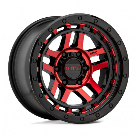 ALU disky KMC KMC KM540 RECON disk 17x8.5 6x139.7 106.1 ET18, Gloss black | race-shop.sk