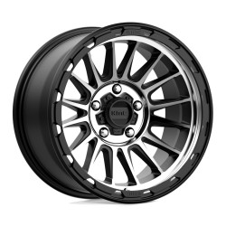 KMC KM542 IMPACT disk 17x9 5x127 71.5 ET-12, Satin black