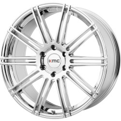 KMC KM707 CHANNEL disk 20x9 5x120 74.1 ET30, Chrome