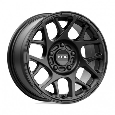 ALU disky KMC KMC KM708 BULLY disk 15x7 5x100 72.56 ET10, Satin black | race-shop.sk