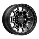 ALU disky KMC KMC KM718 SUMMIT disk 17x8.5 6x139.7 106.1 ET0, Satin black | race-shop.sk