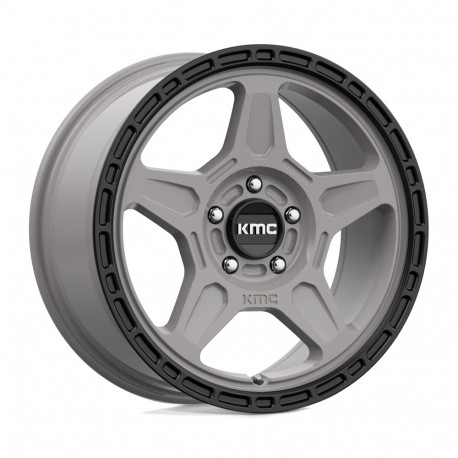 ALU disky KMC KMC KM721 ALPINE disk 17x8 5x120 74.1 ET38, Satin gray | race-shop.sk