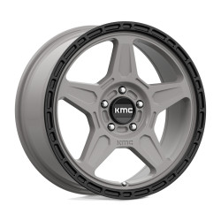 KMC KM721 ALPINE disk 18x8 5x120 74.1 ET38, Satin gray