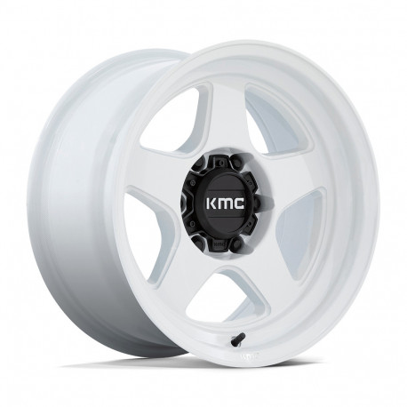 ALU disky KMC KMC KM728 LOBO disk 17x8.5 6x135 87.1 ET-10, Gloss white | race-shop.sk