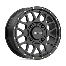 KMC Powersports KS135 GRENADE disk 15x6 4x137 112.1 ET38, Satin black