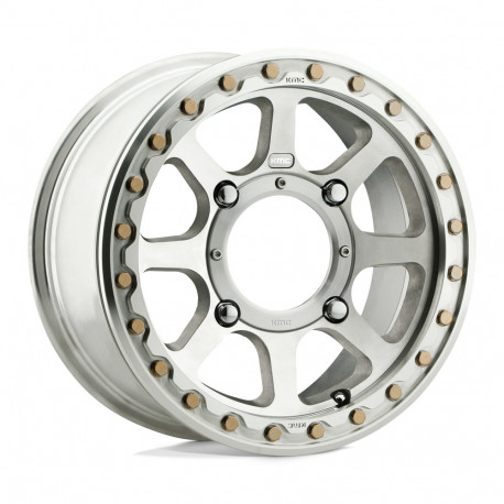 ALU disky KMC KMC Powersports KS234 ADDICT 2 BEADLOCK disk 15x6 4x156 132 ET38, Silver | race-shop.sk