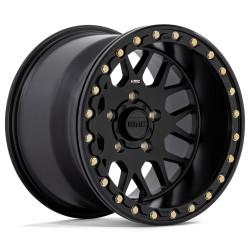 KMC Powersports KS235 GRENADE BEADLOCK disk 14x7 4x156 132 ET38, Satin black