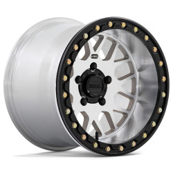 KMC Powersports KS235 GRENADE BEADLOCK disk 15x10 5x114.3 72.56 ET0, Silver